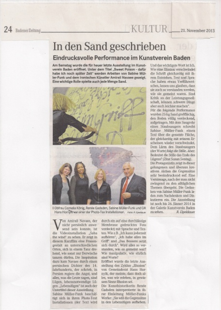 Presseartikel Badener Zeitung