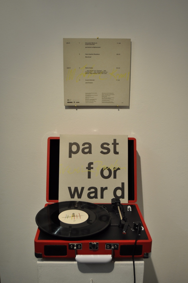 past forward (plattenproduktion/vinyl)